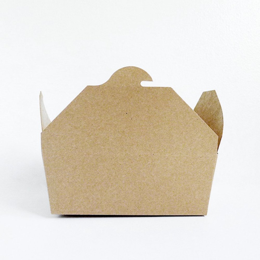 NEW LOT 20 Pc Kraft Brown Eco Friendly TAKE OUT BOXES/Containers Inner Coated